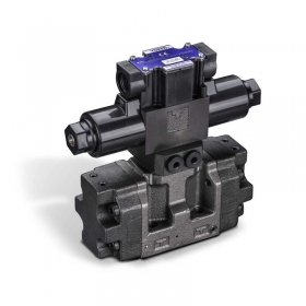 油研DSHG系列閥, YUKEN帶先導閥的先導式換向閥